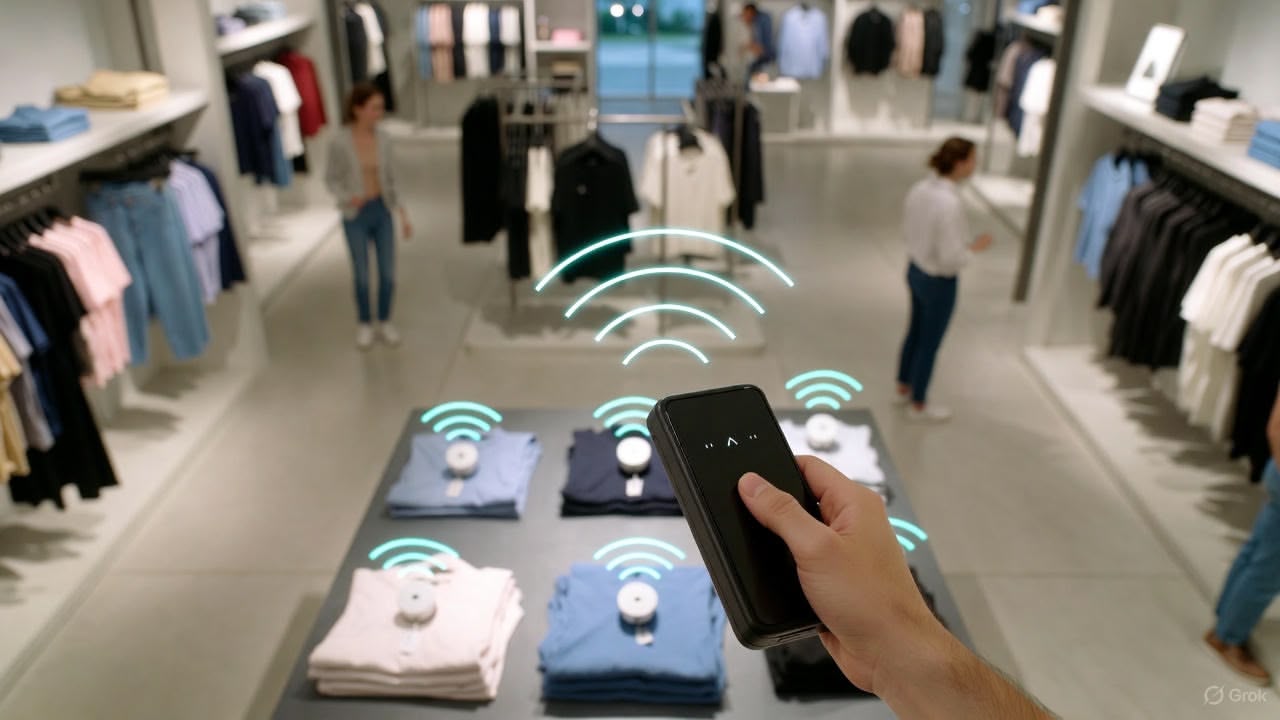 Den stille revolusjonen i butikkhyllene: Hvordan RFID endrer detaljhandelen